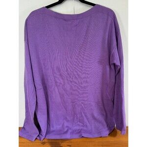 Talbots  Tunic Sweater. Purple Long Sleeve Boatneck, Womens XL, Capsule Wardrobe